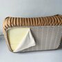 Vintage Annie Hiéronimus Sandra Sofa-Set Leder Beige 5-tlg 6