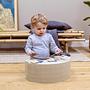 Elephant Medium stool Sand 4