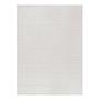 Elton Stripe Kurzflorteppich Ivory 160 x 240 cm 0
