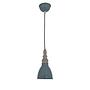 Pendant lamp Delhi blue-grey 0