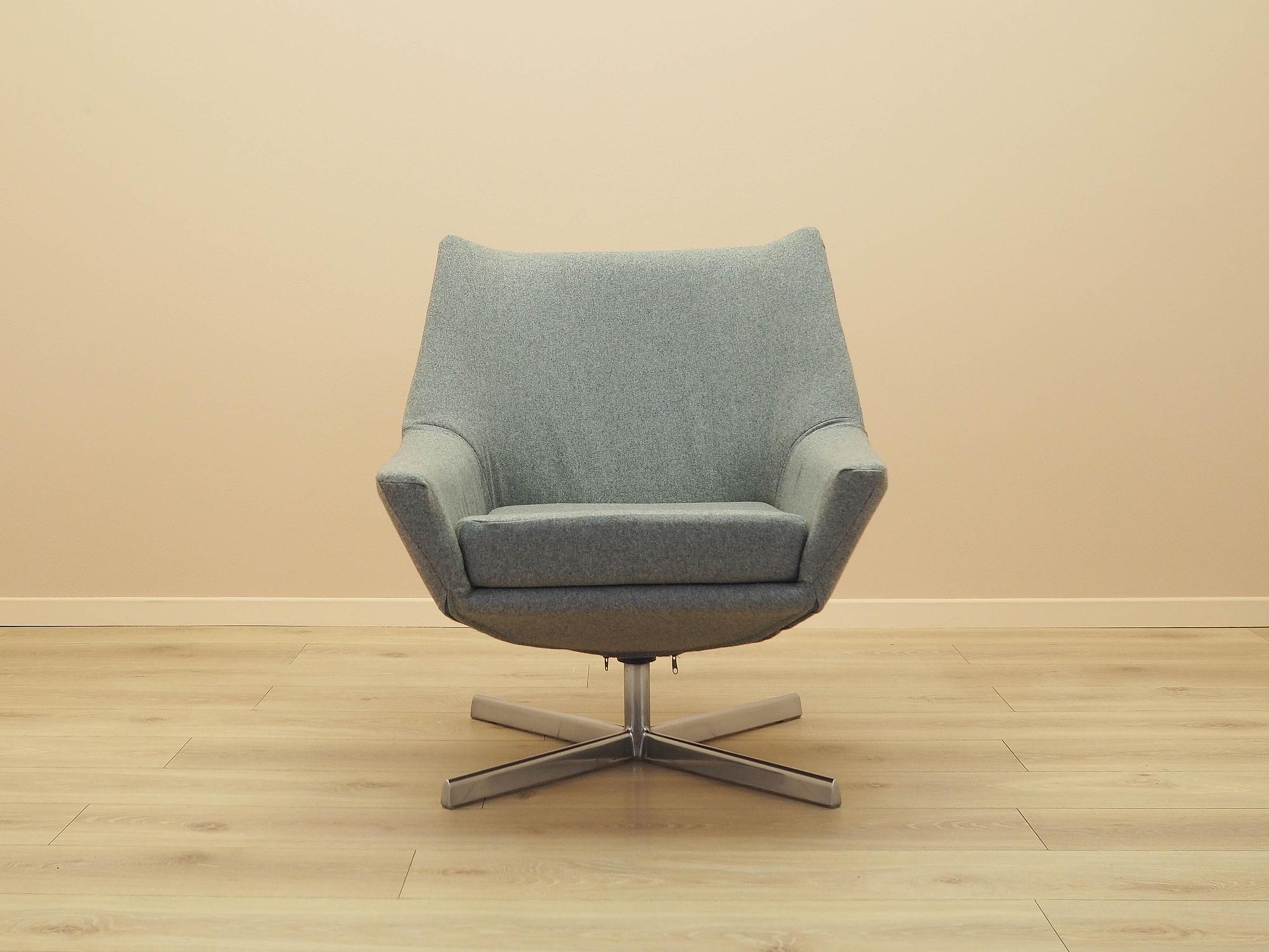 Swivel Chair Knoll 1960s Grey 1