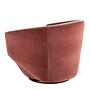Armchair Swivel Velvet Peach 3