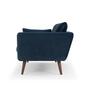 Sigrid Sofa 3-Sitzer Velour Lux Navy 2