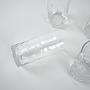 Set of six glasses 1970s 6