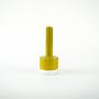 Decorative Vase Ceramic Olive Green 1970s 2