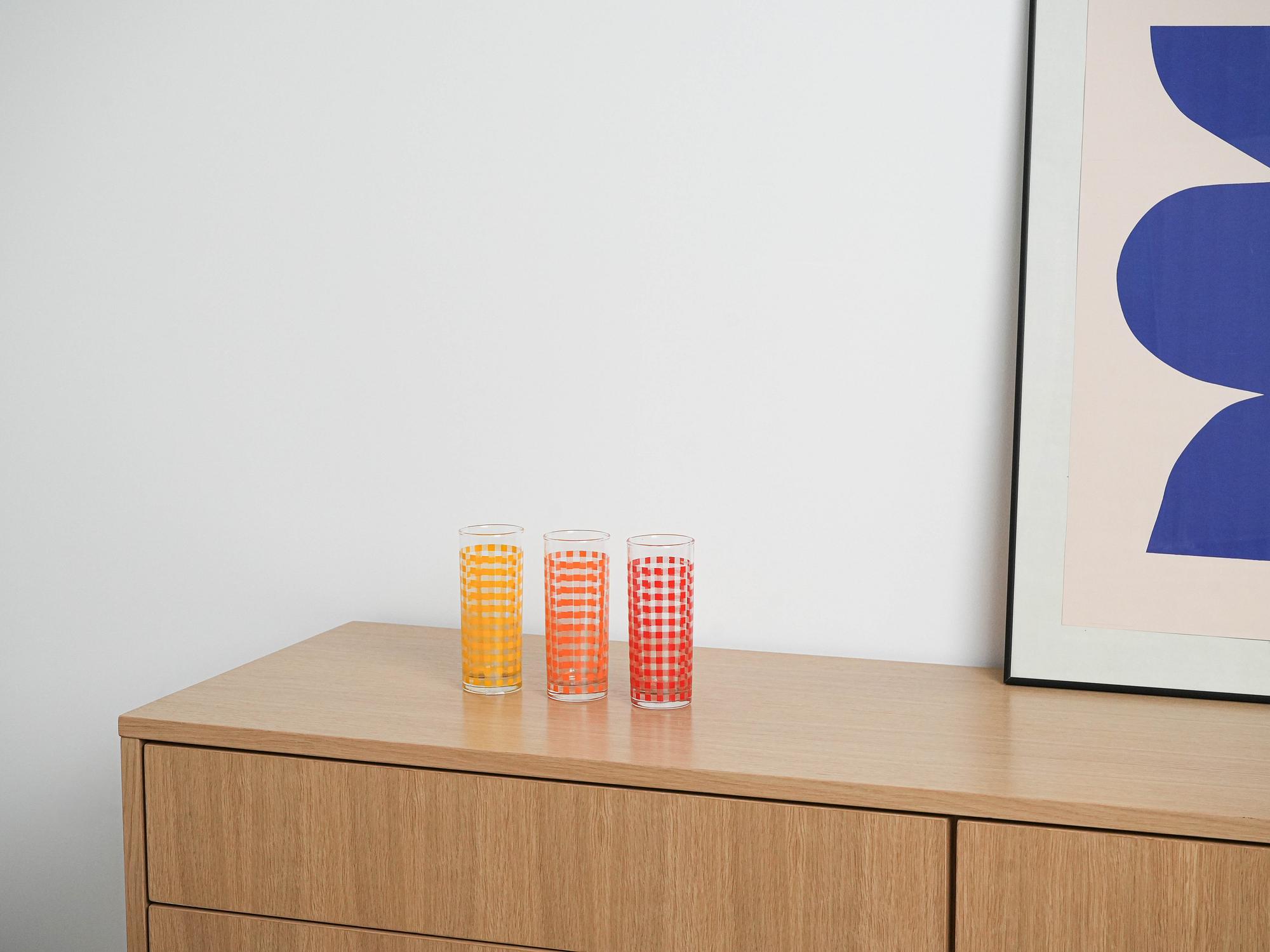 Dreier-Set Gläser 1970er Jahre 5