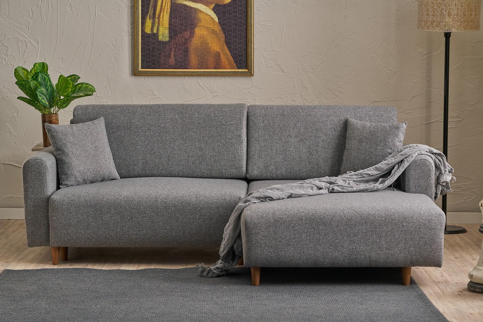 Right Sofa Bed Grey 1