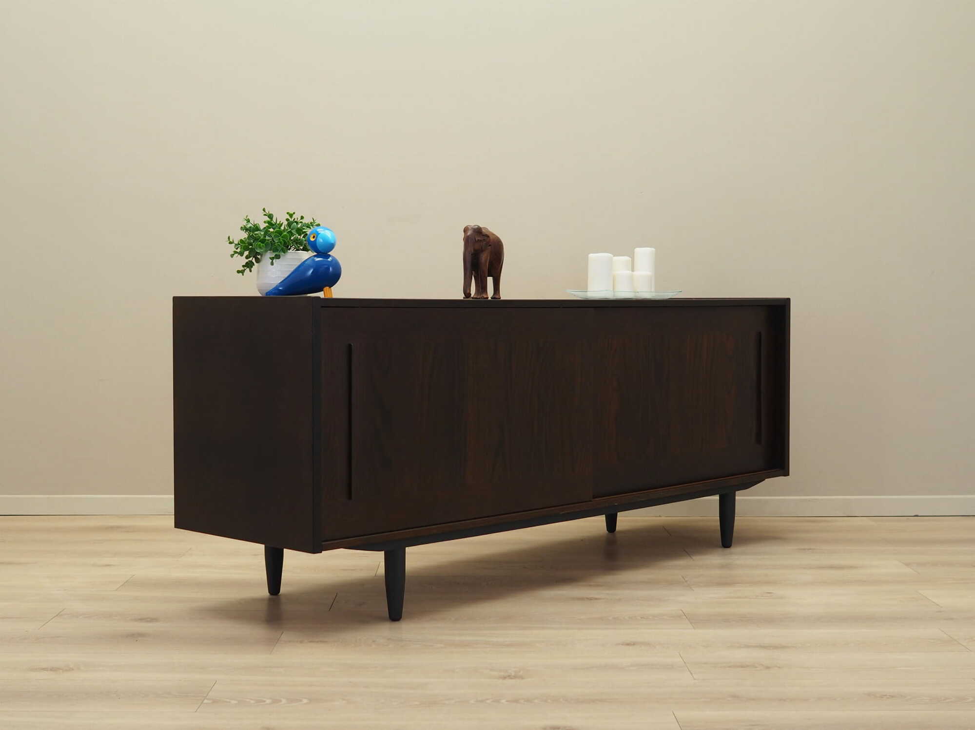 Sideboard Wood Brown 1970s 5