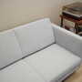 Corner sofa textile grey 1990s 9