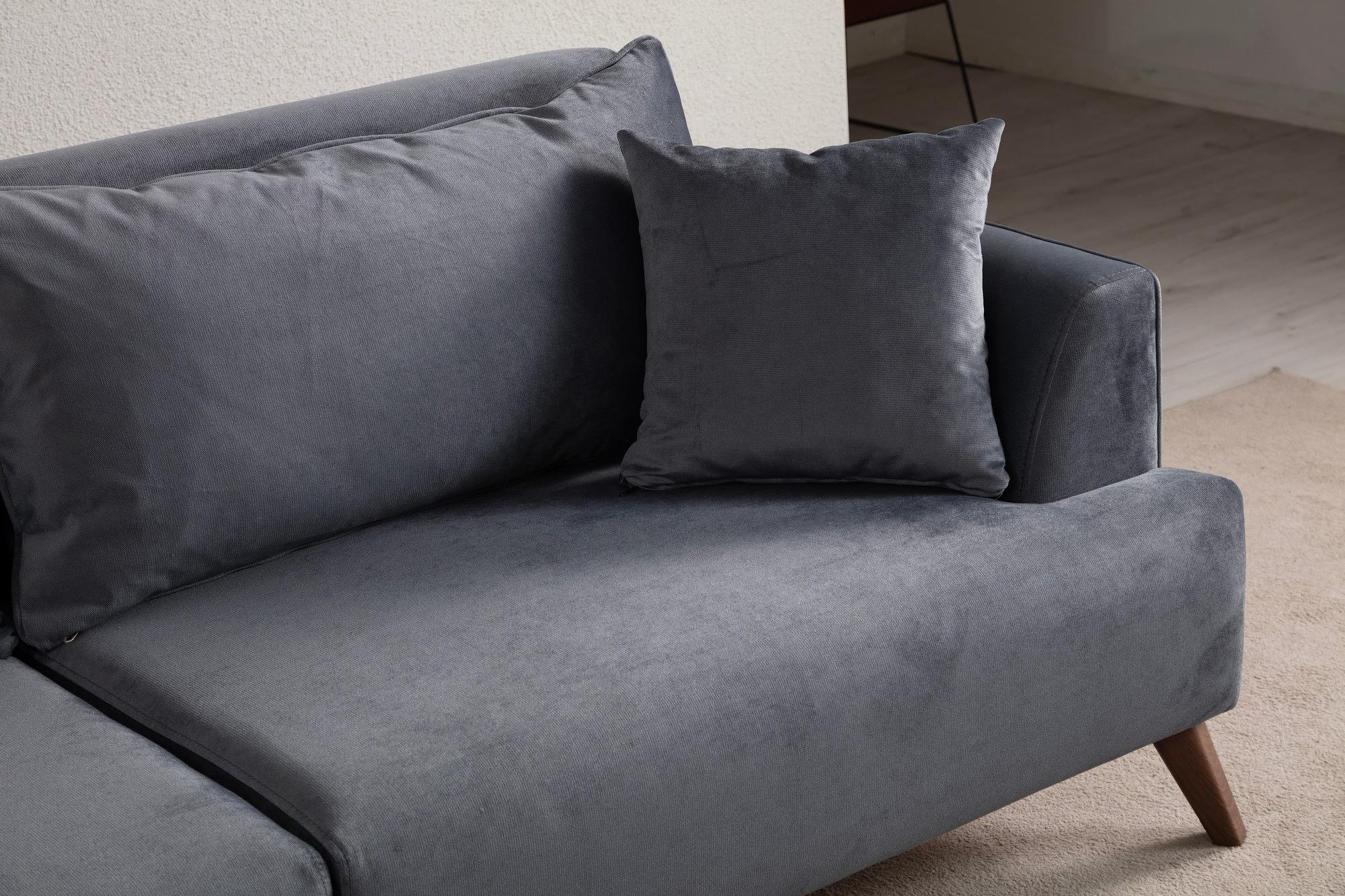 Buhara 3-Sitzer Sofa Dunkelgrau 8