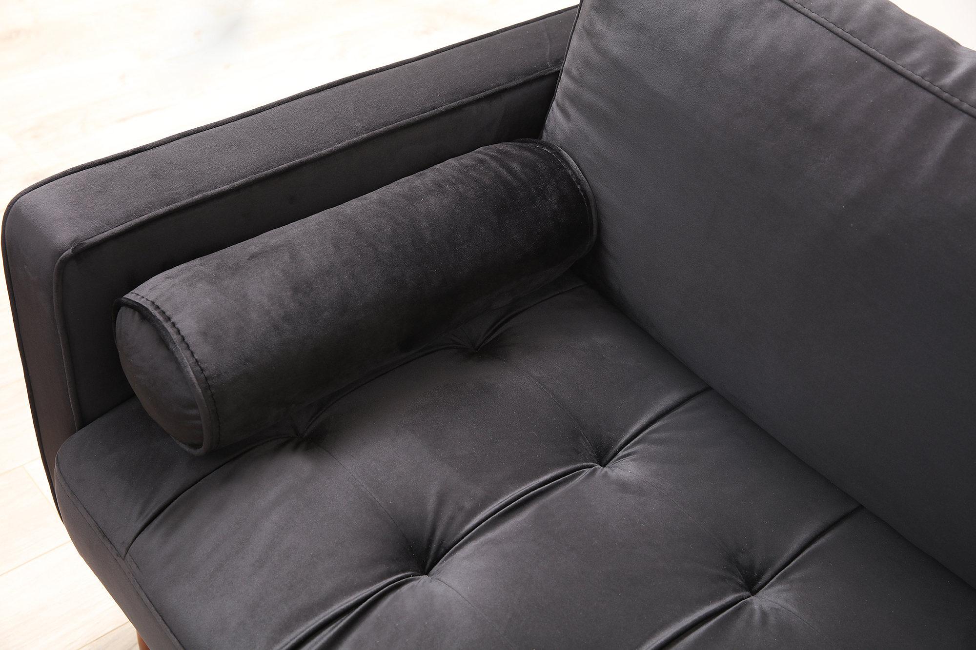 Rome Sofa Schwarz 2