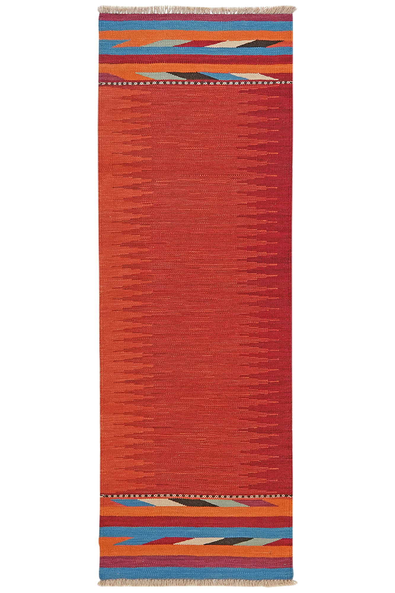 Kilim Gashgai Teppich Mehrfarbig 0