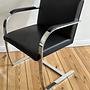 2x Knoll Brno Cantilever Chair Black 2