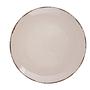 Plate set 18-piece Porcelain Cinnamon brown 7