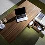 Desk Wood Glass Gray 7
