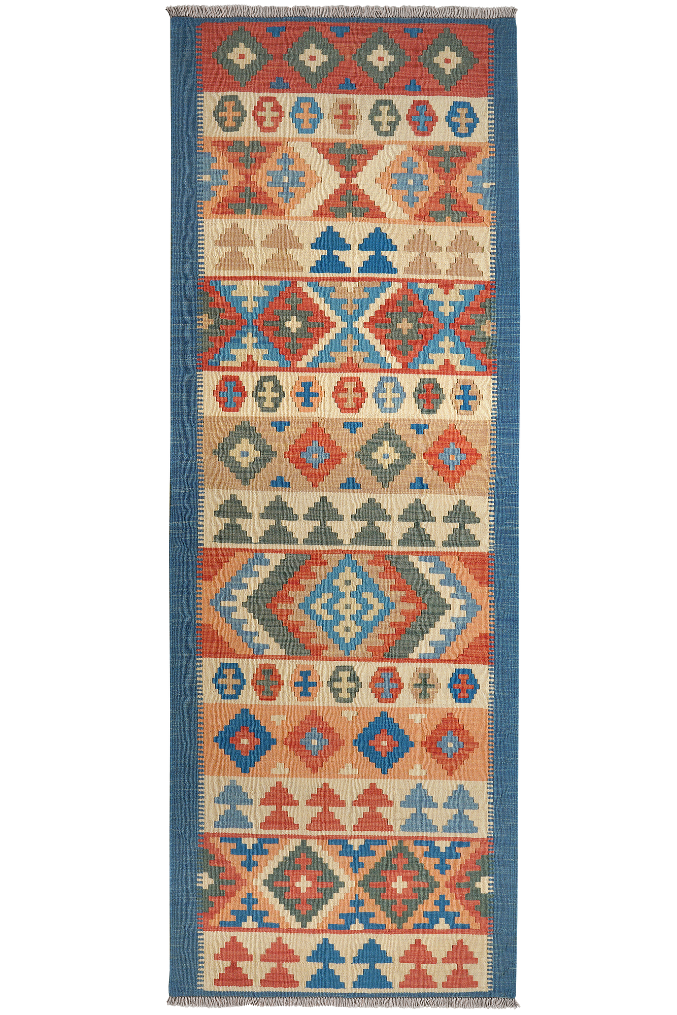 Tappeto Kilim Gashgai Lana Multicolore 0
