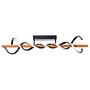 LED Ceiling Light Amalia 1-Light Iron Pine Black 4