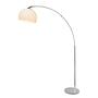 Floor Lamp Vessa 1-Light Acrylic Glass Steel 0