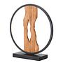 Chaumont II LED-Tischleuchte Holz Aluminium 1-flammig 0