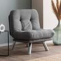 Misa Small Solo Sofa Bed 1-Seater Light Grey 1