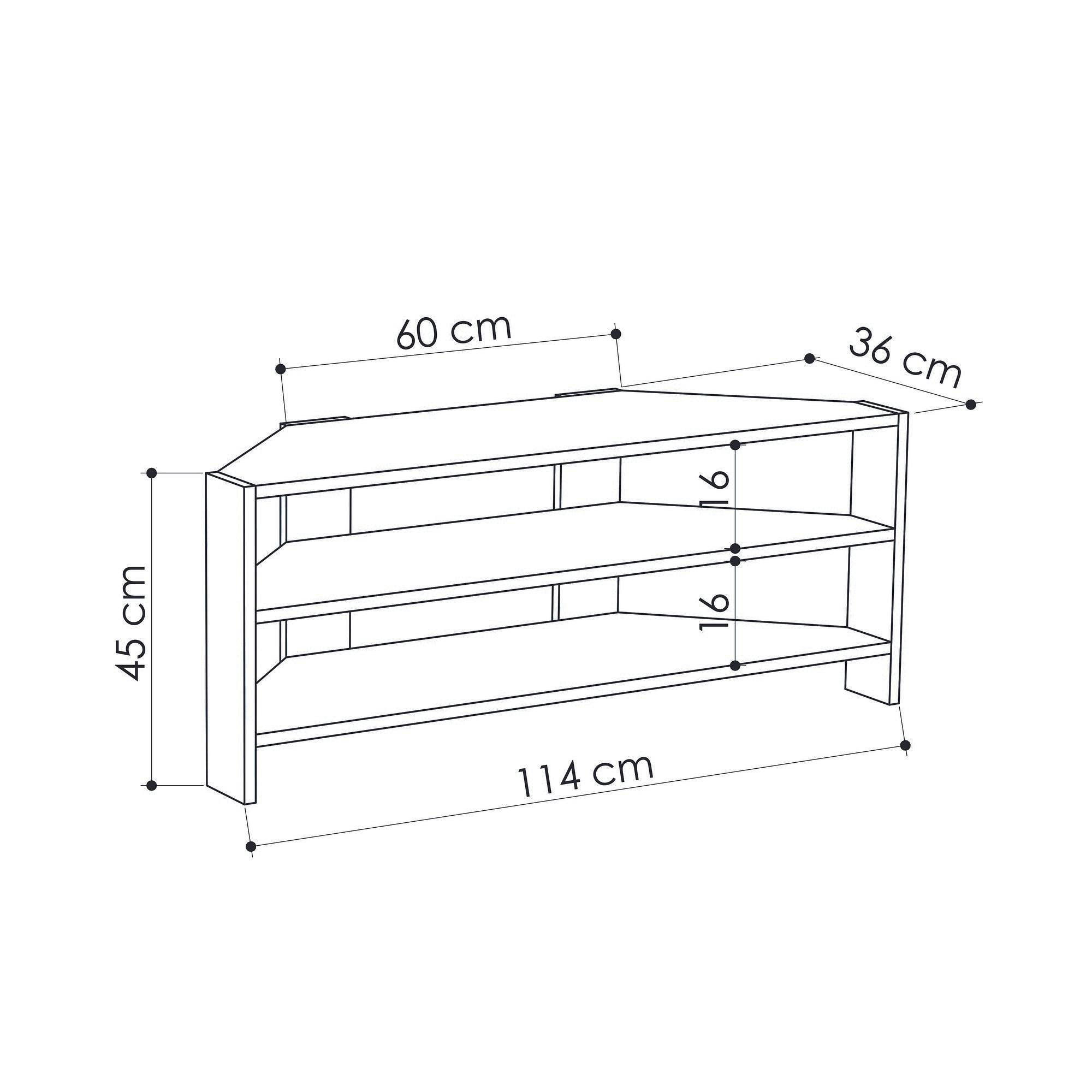 Thales Eck-Lowboard Braun 2