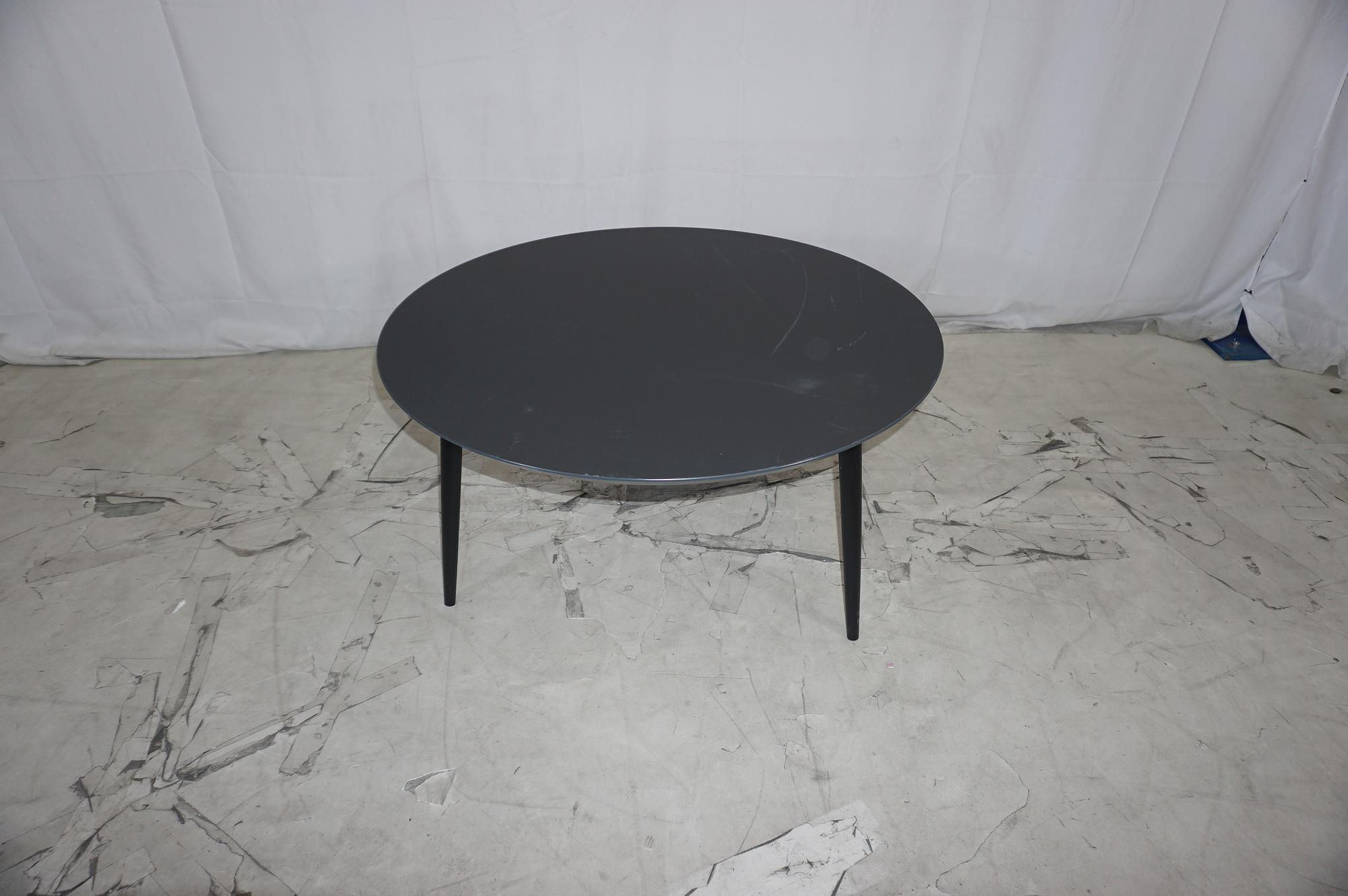 Reece Couchtisch Schwarz Ø 90cm 2