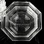 5x Vintage Art Deco Revival Schale Bleikristall 1960er Jahre 3