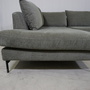 Noa Ecksofa Récamiere Links Planet Grey Green 8