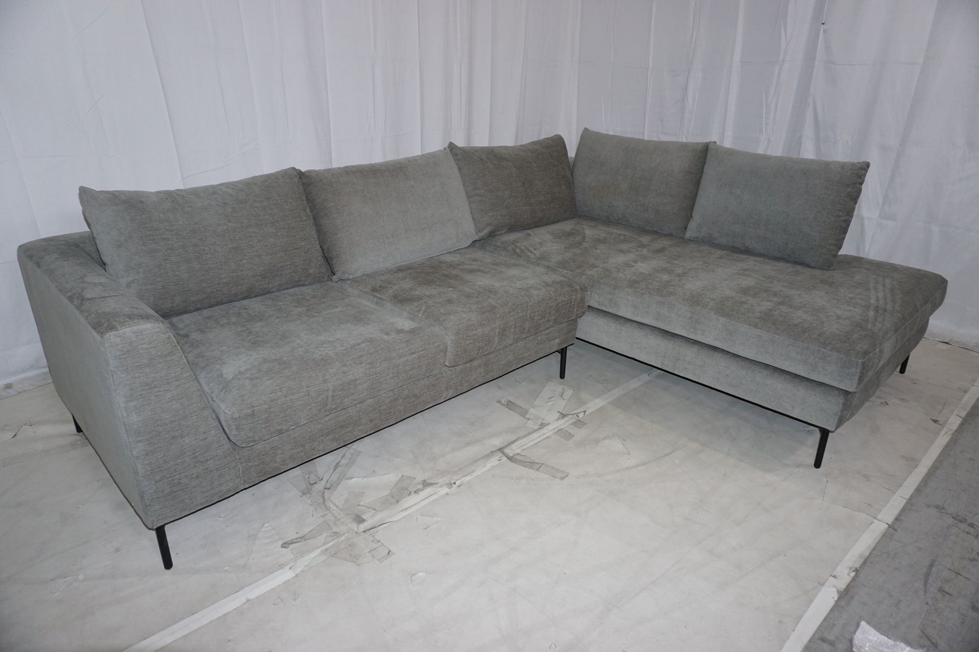 Noa Sofa Récamiere Rechts Planet Grey Green 4