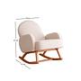 Yoko Armchair Velvet White 7