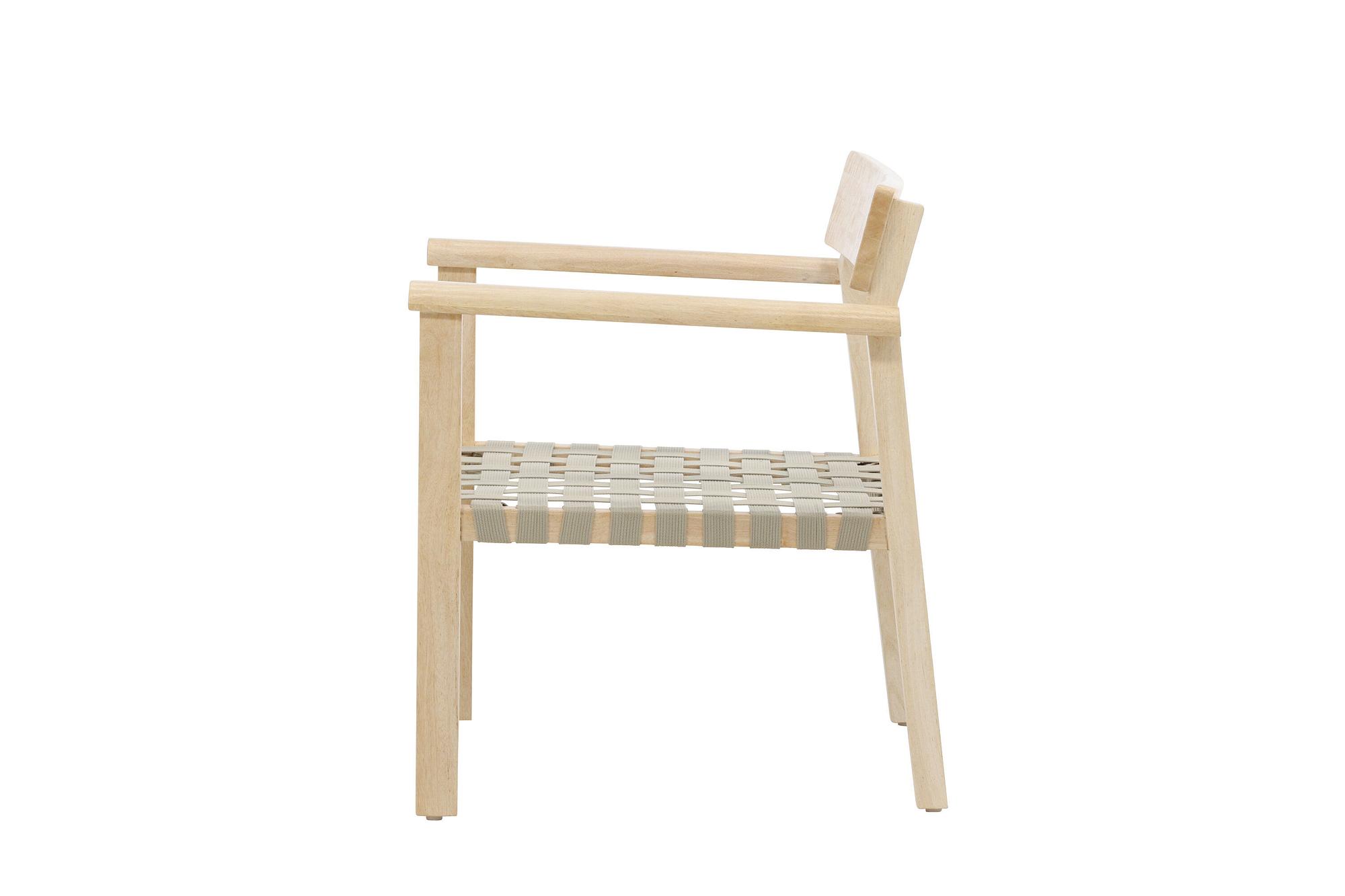 Krois Armchair Nature Mahogany Grey 3