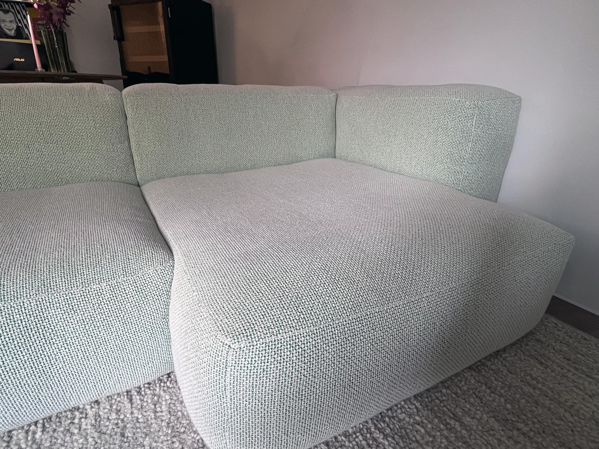 Mags Sofa 2-Sitzer Grün Weiß  2