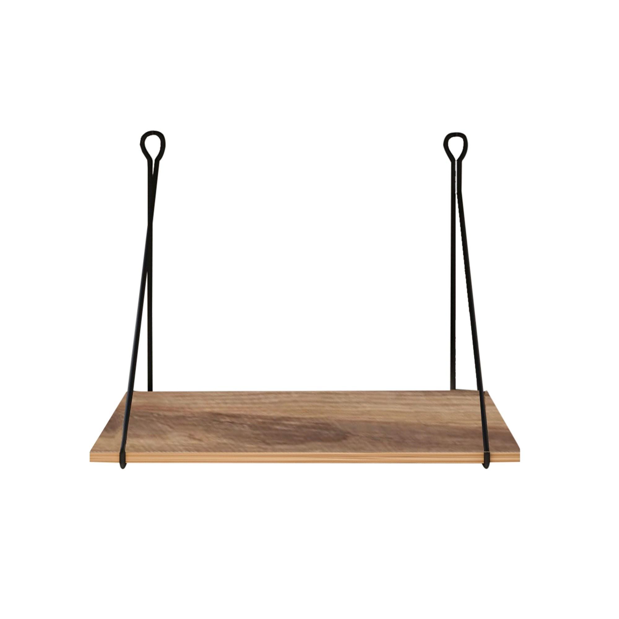 Tuna Schreibtisch Holzfurnier Schwarz 5