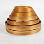 Vintage Lampe Holz Braun 1960er Jahre 3