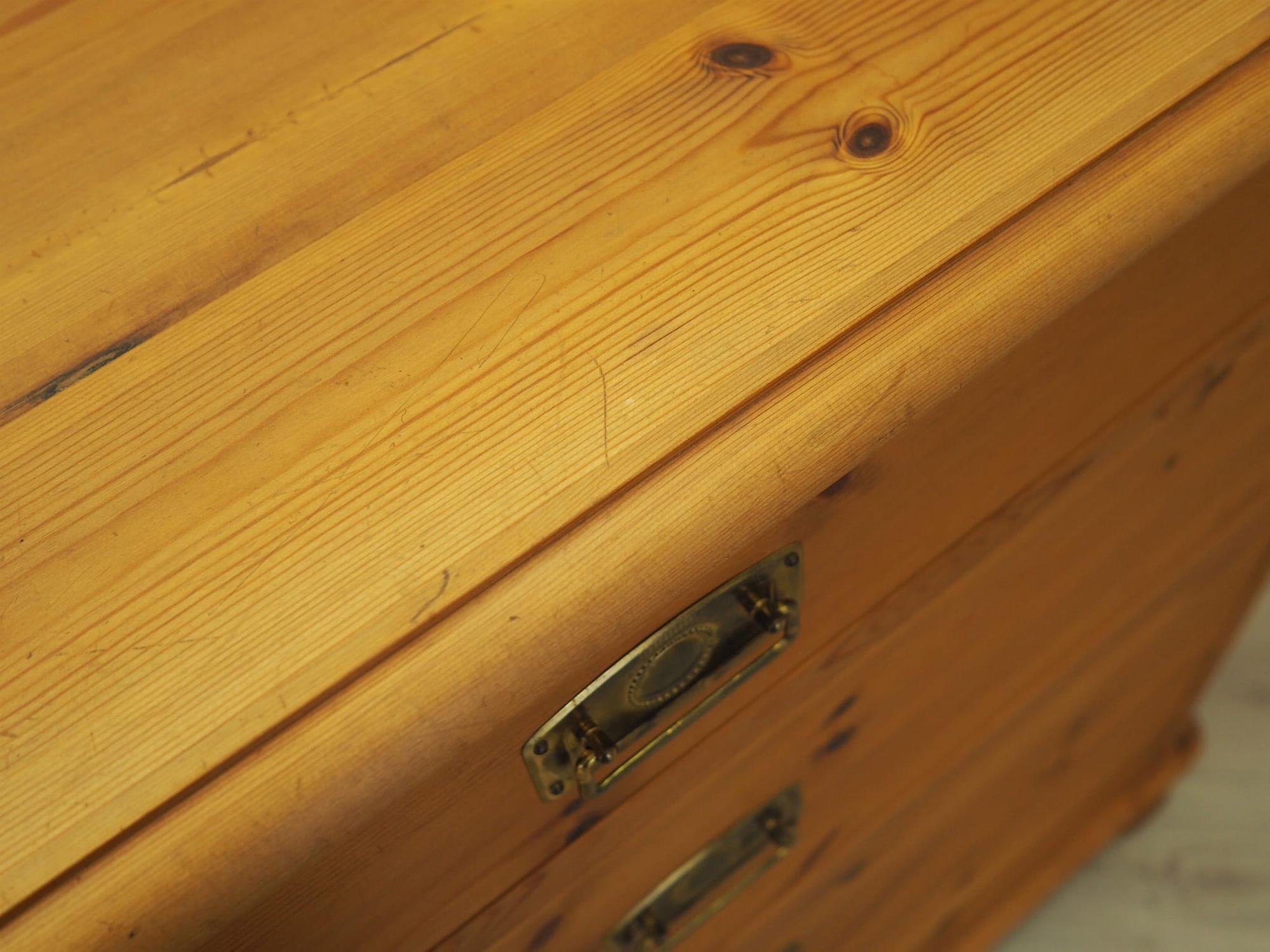 Chest of drawers Pine wood 2000s 9