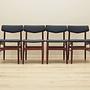4x Vintage Esszimmerstuhl Teakholz 1960er Jahre 2