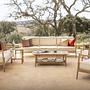 NOA Coffee Table Rectangular Teak 125x75 cm 4