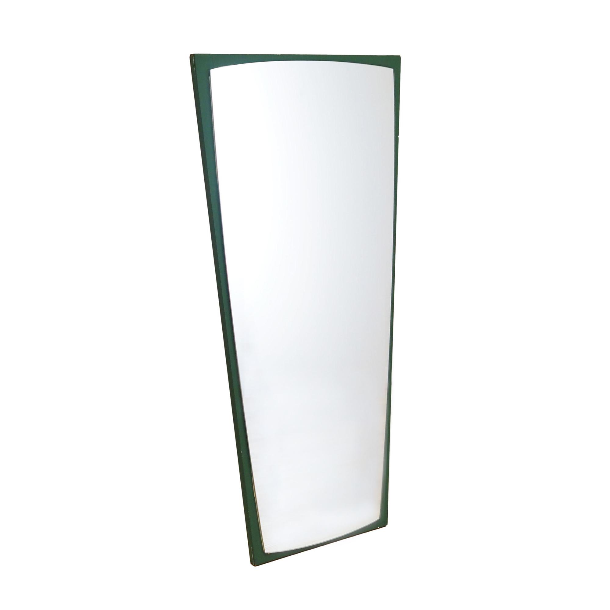 Mirror Pine wood 1970s 0