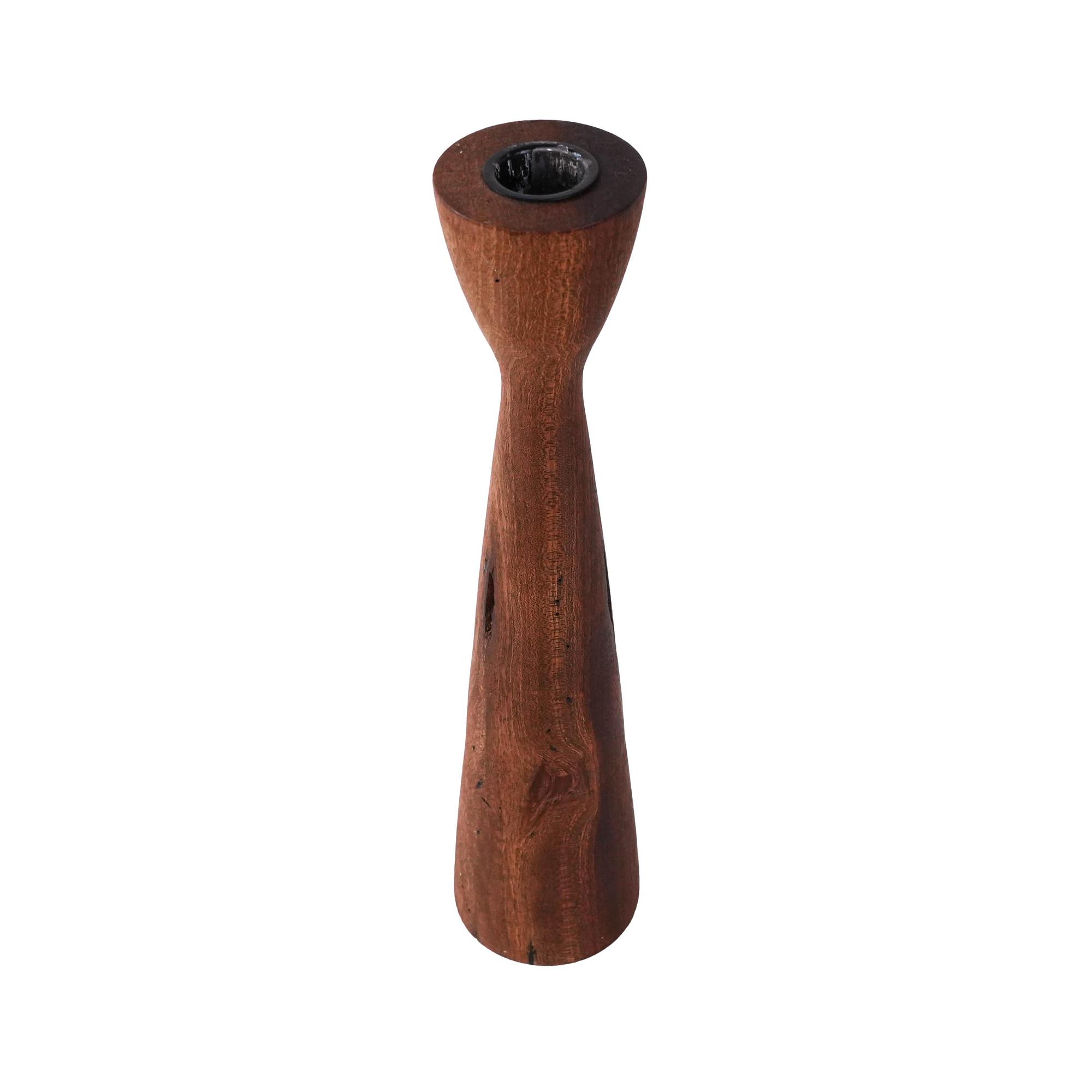 Teak Candlestick 1960s 0