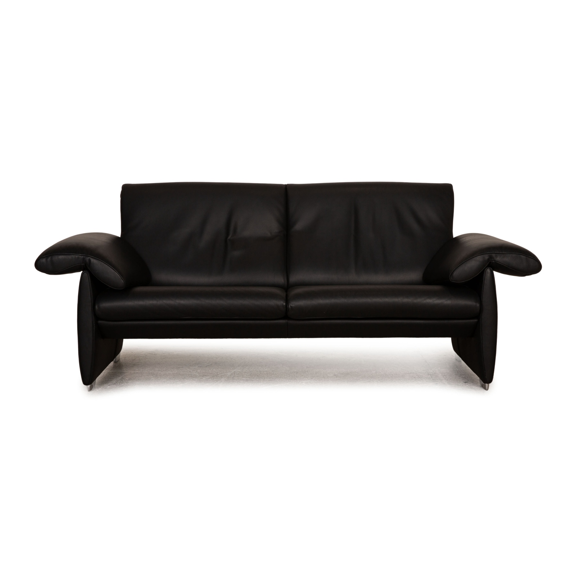 DS 10/23 Relax Sofa 2-Sitzer Leder Schwarz  0