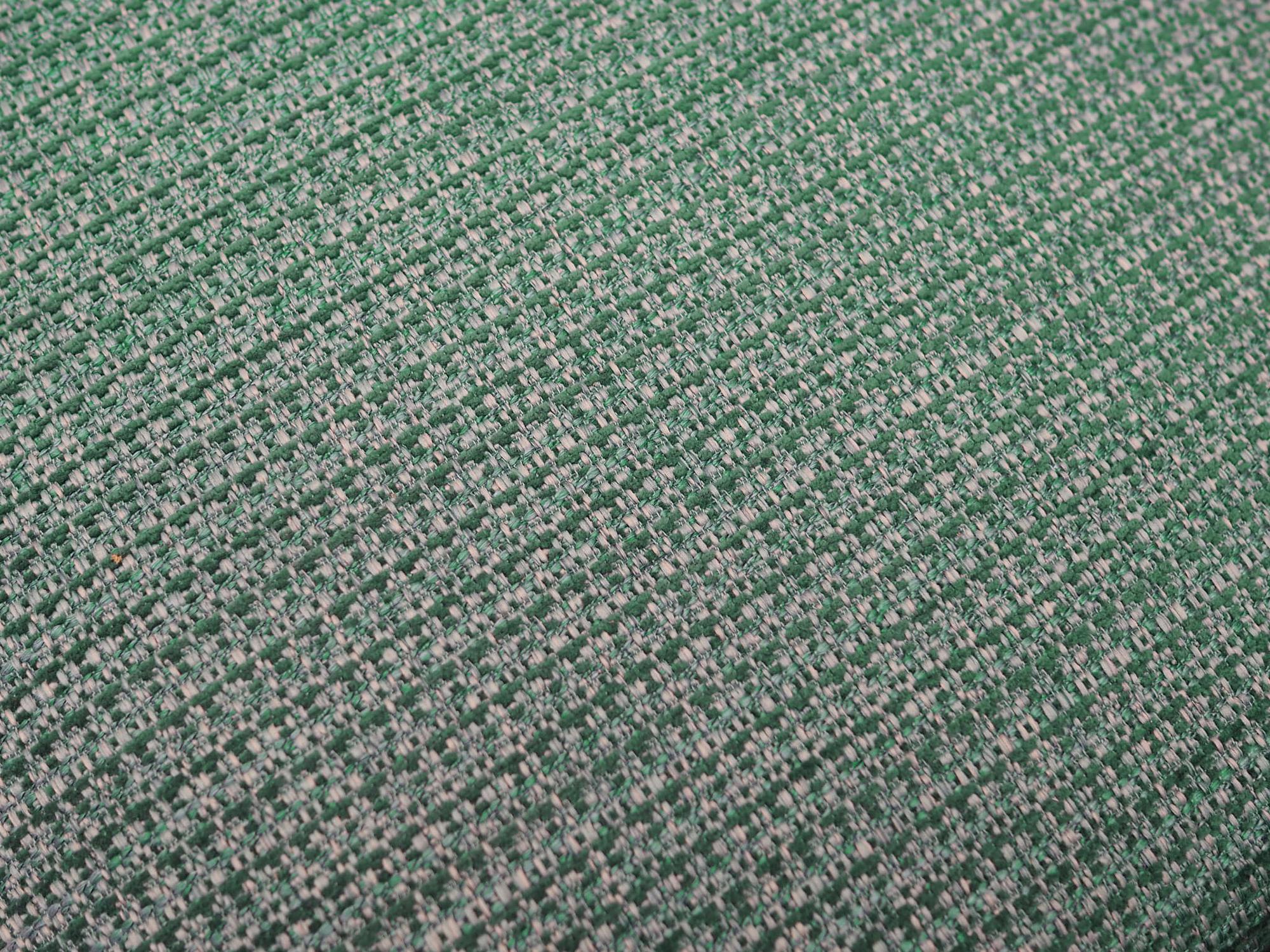 Vintage Stuhl Teakholz Textil Türkis 1970er Jahre  14