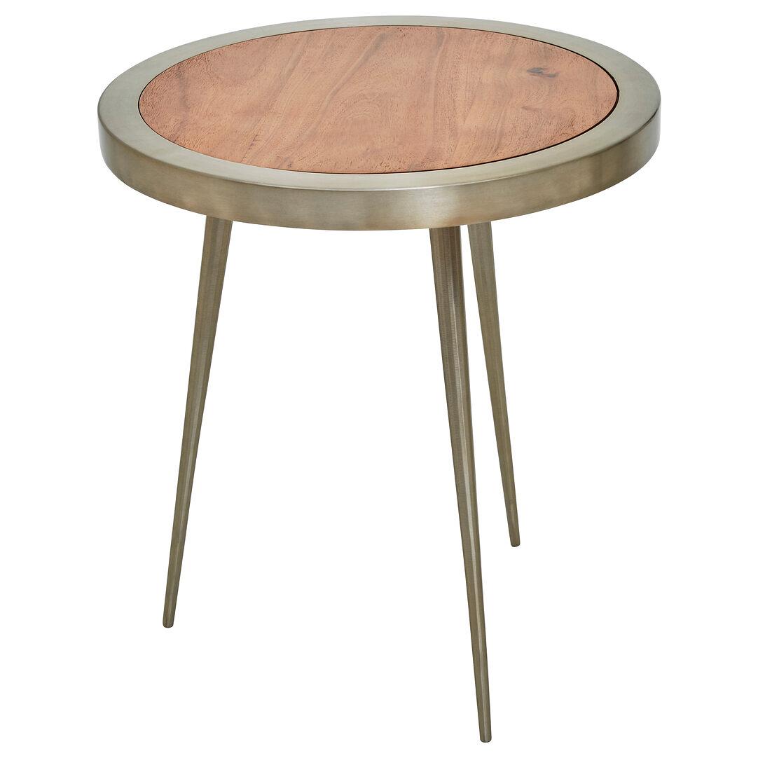 Almora Akazienholz kleiner Beistelltisch
 4