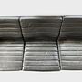 Vintage Sofa 3-Sitzer Leder Schwarz 1960er Jahre 5