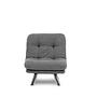 Misa Small Solo Sofa Bed 1-Seater Light Grey 0