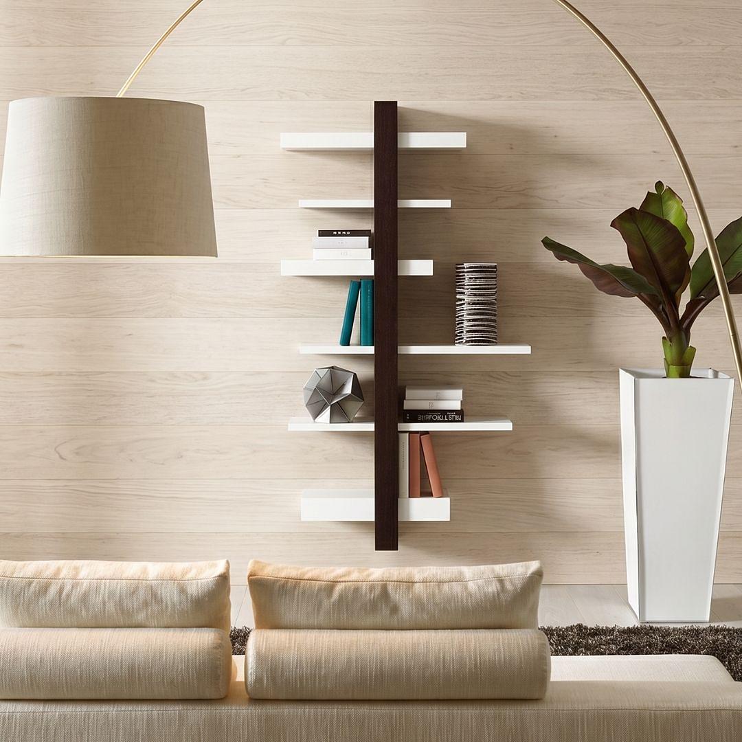 Emotion Bücherregal Holz Weiß 1