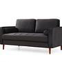 Rome 2-Sitzer Sofa Schwarz 4