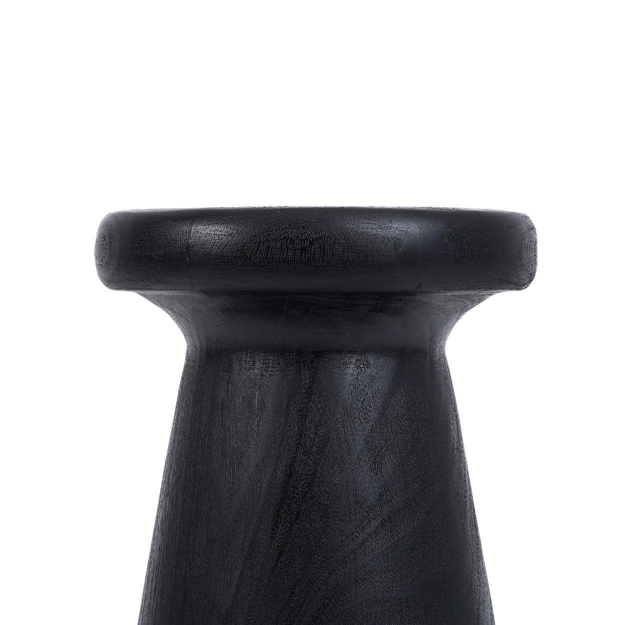 Der Gagang Hocker Schwarz ø35cm  5