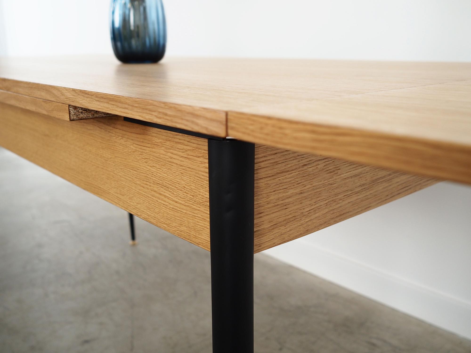 Folding table Oak 1980s 7