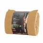 Wohndecke aus Visco Fleece Beige 3