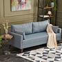 Bella Sofa 3-Sitzer Blau 1